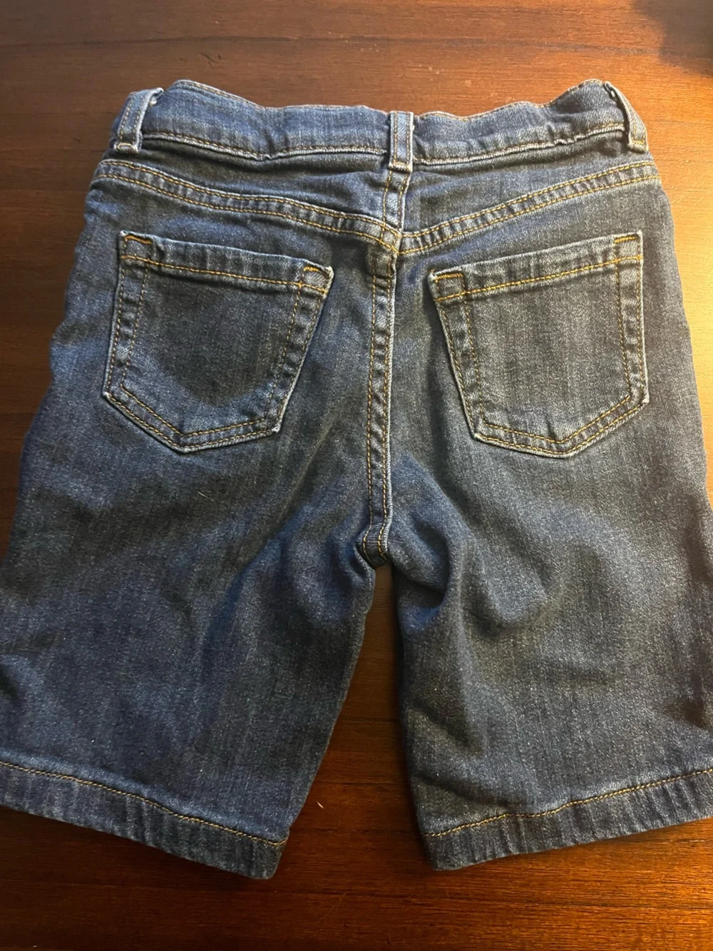 Gap & Sonoma boys shark shirt Jean shorts outfit S 6/7
